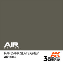 Load image into Gallery viewer, AK Interactive AK11849 Acrylic 3G Air RAF Dark Slate Grey 17ml