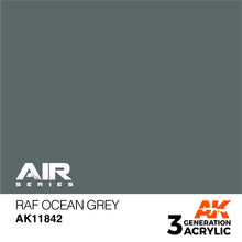 Load image into Gallery viewer, AK Interactive AK11842 Acrylic 3G Air RAF Ocean Grey 17ml