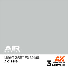 Load image into Gallery viewer, AK Interactive AK11889 Acrylic 3G Air Light Grey FS 36495 17ml