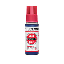 Load image into Gallery viewer, AK Interactive AK17027 Quick Gen Acrylic Ultramarine Blue 18 ml