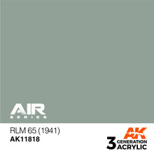 Load image into Gallery viewer, AK Interactive AK11818 Acrylic 3G Air RLM 65 (1941) 17ml