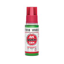 Load image into Gallery viewer, AK Interactive AK17018 Quick Gen Acrylic Vivid Green 18 ml