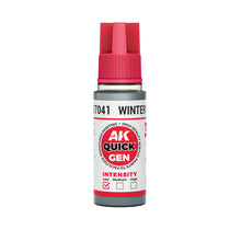Load image into Gallery viewer, AK Interactive AK17041 Quick Gen Acrylic Winter Grey 18 ml