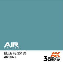 Load image into Gallery viewer, AK Interactive AK11878 Acrylic 3G Air Blue FS 35190 17ml