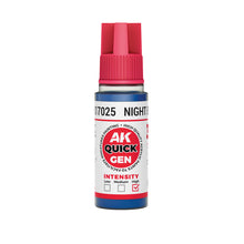 Load image into Gallery viewer, AK Interactive AK17025 Quick Gen Acrylic Night Blue 18 ml