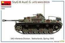 Load image into Gallery viewer, MiniArt 1/72 German StuG III Ausf. G Late Miag Prod. 72112