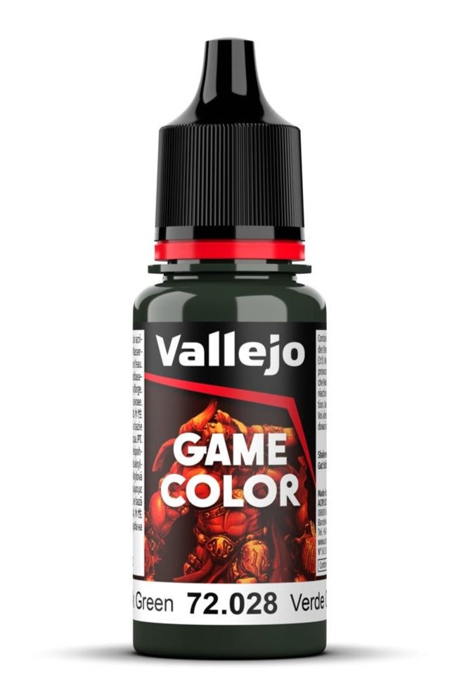 Vallejo Game Color 72.028 Dark Green 18mll