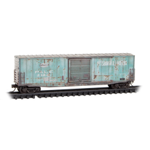 Load image into Gallery viewer, Micro-Trains MTL N Pittsburgh &amp; Lake Erie Weathered 50' Box Car 180 144 470