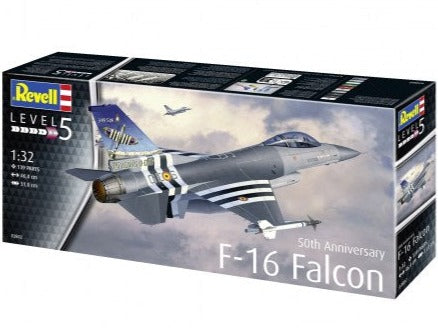 Revell 1/32 US F-16 Falcon 50th Anniversary 03802 – Burbank's House of  Hobbies