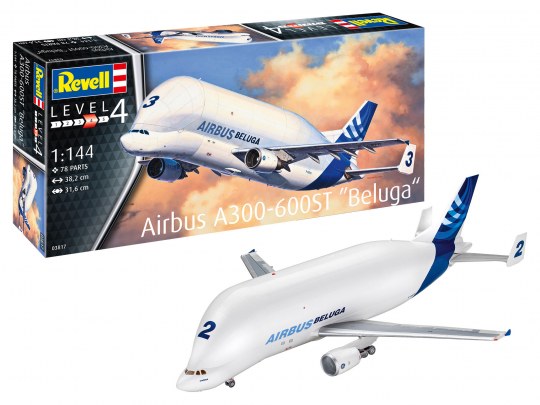 Revell 1/144 Airbus A300-600ST Beluga 03817 – Burbank's House of