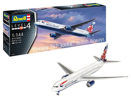 Revell 1/144 Boeing 767-300ER British Airways Chelsea Rose 03862