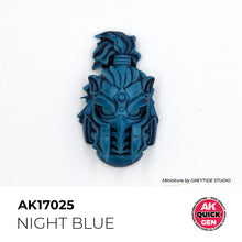 Load image into Gallery viewer, AK Interactive AK17025 Quick Gen Acrylic Night Blue 18 ml