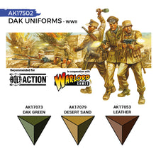 Load image into Gallery viewer, AK Interactive AK17502 Quick Gen Acrylic German DAK WWII Uniforms 17ml (3)