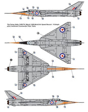 Load image into Gallery viewer, Dora Wings 1/72 British Fairey Delta 2 Supersonic Research Aircraft DW72009