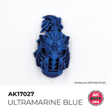 Load image into Gallery viewer, AK Interactive AK17027 Quick Gen Acrylic Ultramarine Blue 18 ml