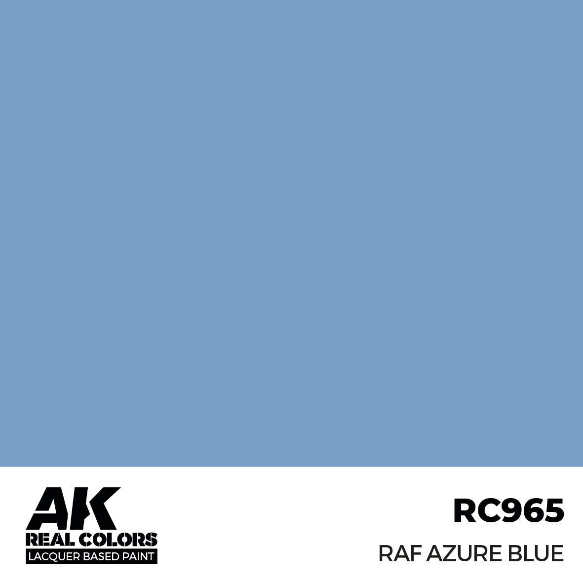 AK Interactive RC965 Real Colors RAF Azure Blue 17ml – Burbank's
