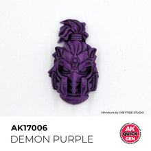 Load image into Gallery viewer, AK Interactive AK17006 Quick Gen Acrylic Demon Purple 18 ml