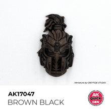 Load image into Gallery viewer, AK Interactive AK17047 Quick Gen Acrylic Brown Black 18 ml
