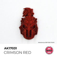 Load image into Gallery viewer, AK Interactive AK17031 Quick Gen Acrylic Crimson Red 18 ml