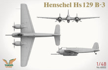 Load image into Gallery viewer, Takom 1/48 German Hs129B-3 w/INTERIOR + BONUS (CLEAR PARTS) 48002'