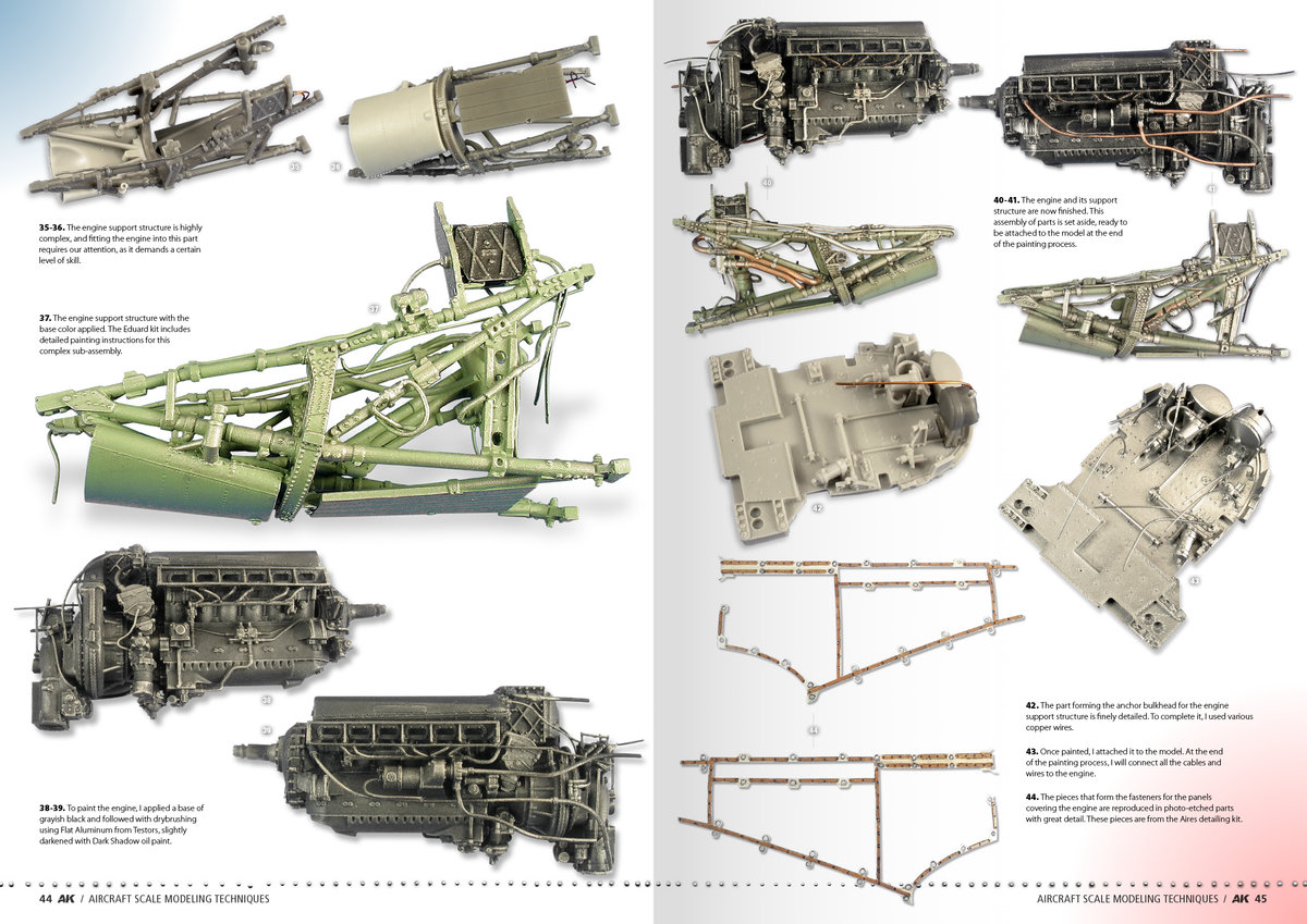 AK Interactive AK130022 Aircraft Scale Models Techniques (Eduard) - En ...