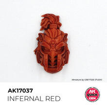 Load image into Gallery viewer, AK Interactive AK17037 Quick Gen Acrylic Infernal Red 18 ml