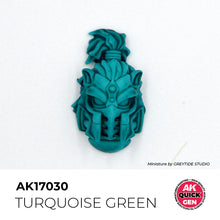 Load image into Gallery viewer, AK Interactive AK17030 Quick Gen Acrylic Turquoise Green 18 ml