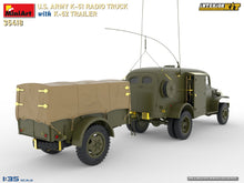 Load image into Gallery viewer, MiniArt 1/35 US K-51 Radio truck With Trailer 35418