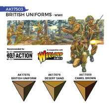 Load image into Gallery viewer, AK Interactive AK17503 Quick Gen Acrylic British WWII Uniforms 17ml (3)