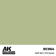 Load image into Gallery viewer, AK Interactive RC964 Real Colors RAF Sky / FS 34424 17ml