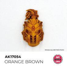 Load image into Gallery viewer, AK Interactive AK17054 Quick Gen Acrylic Orange Brown 18 ml