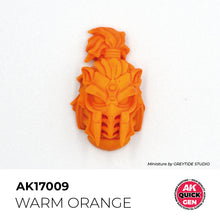 Load image into Gallery viewer, AK Interactive AK17009 Quick Gen Acrylic Warm Orange 18 ml