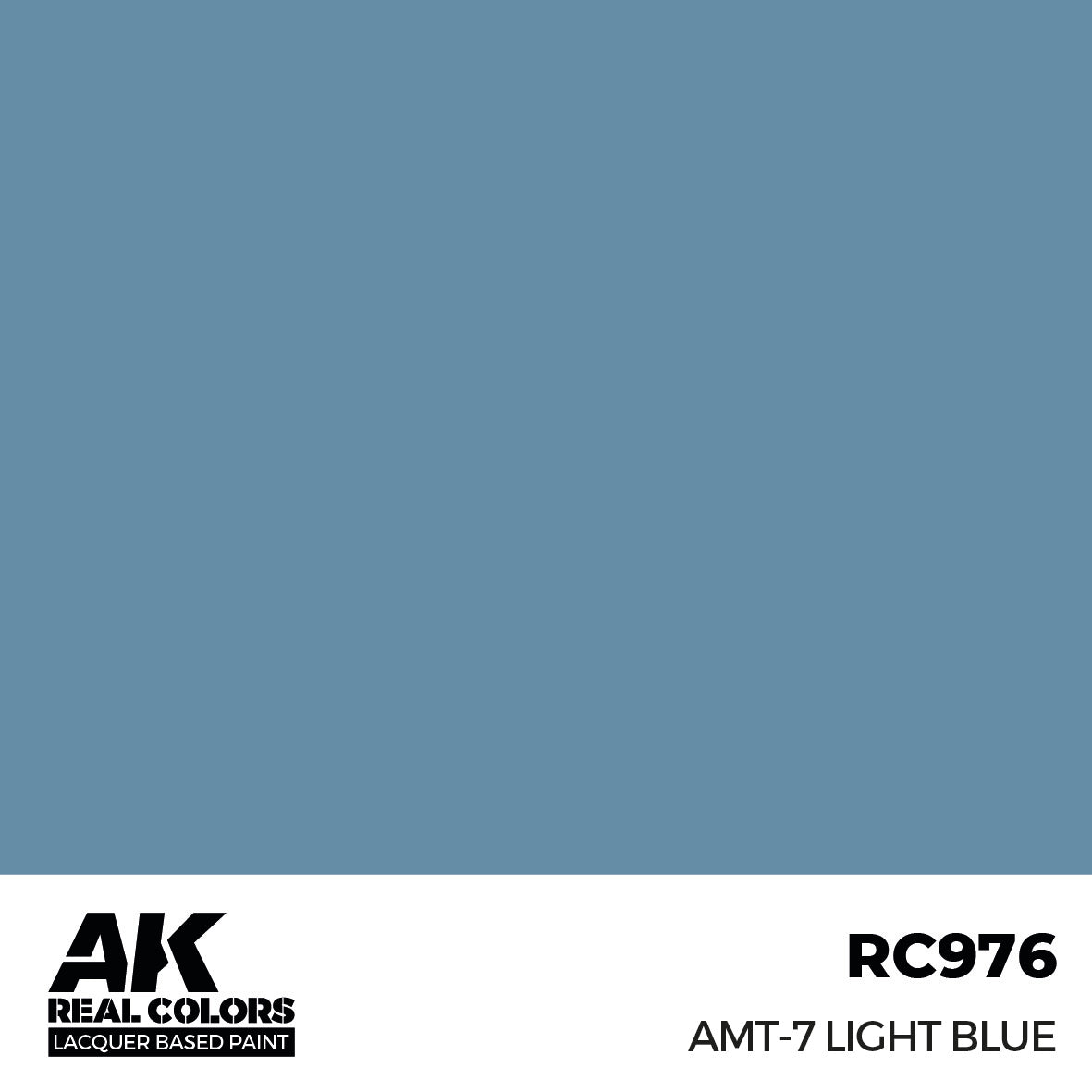 AK Interactive RC976 Real Colors AMT-7 Light Blue 17ml – Burbank's