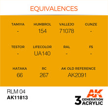 Load image into Gallery viewer, AK Interactive AK11813 Acrylic 3G Air RLM 04 17ml