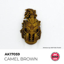 Load image into Gallery viewer, AK Interactive AK17059 Quick Gen Acrylic Camel Brown 18 ml