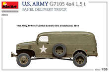 Load image into Gallery viewer, MiniArt 1/35 US G7105 4х4 1.5T Panel Delivery Truck 35405