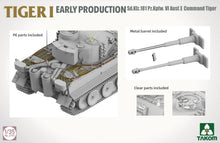 Load image into Gallery viewer, Takom 1/35 German Command Tiger Ausf.E Early-Prod. w/ 1/16 Otto Carius Figure 2195S