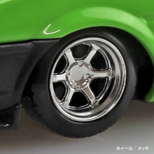 Load image into Gallery viewer, Aoshima SNAP KIT 1/32 Toyota Sprinter Trueno Custom Wheel (Green) 11CU-GN 06913'