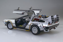 Load image into Gallery viewer, Aoshima 1/24 Back to the Future Part I Delorean Time Machine 06436