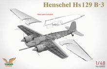 Load image into Gallery viewer, Takom 1/48 German Hs129B-3 w/INTERIOR + BONUS (CLEAR PARTS) 48002'