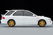Load image into Gallery viewer, Tomytec 1/64 LV-N281a Subaru Impreza Pure Sports WGN WRX Sti Ver.Ⅴ White &#39;98 324614