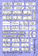 Load image into Gallery viewer, Matho Models 1/35 Street Name Decals Big Set 35128