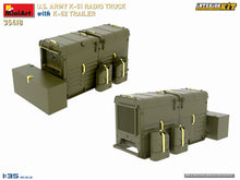 Load image into Gallery viewer, MiniArt 1/35 US K-51 Radio truck With Trailer 35418
