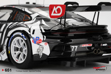 Load image into Gallery viewer, Top Speed 1/18 Porsche 911 GT3 R #77 AO Racing 2025 IMSA Petit Le Mans TS0651 COMING SOON!