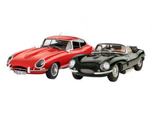 Load image into Gallery viewer, Revell 1/24 Jaguar E-Type Coupe &amp; Jaguar XK-SS 100th Anny of Jaguar 05667
