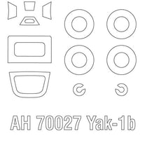 Load image into Gallery viewer, Arma Hobby 1/72 Russian Yakovlev Yak-1b 70088