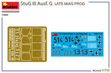 Load image into Gallery viewer, MiniArt 1/72 German StuG III Ausf. G Late Miag Prod. 72112