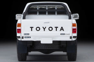 Tomytec 1/64 LV-N256b Hilux 4WD Pick Up Double Cab SSR White 1991