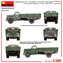 Load image into Gallery viewer, MiniArt 1/35 German 3t Cargo Truck 3.6-36S 35442