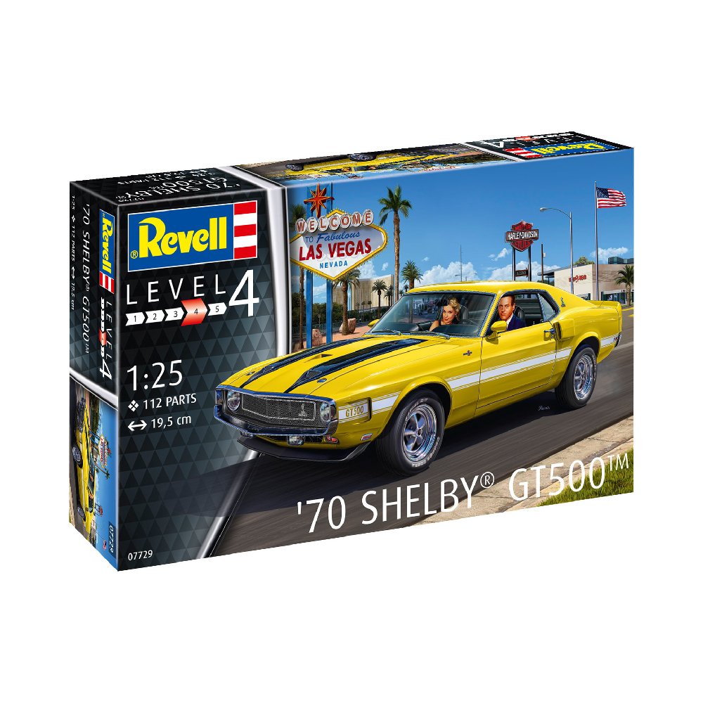 Revell 1/25 Ford Shelby Mustang GT500 1970 7729 – Burbank's House